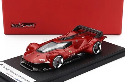 MODELLINO AUTO STATICO LOOKSMART FERRARI VISION GRAN TURISMO 2024 ROSSO 1/43 - Immagine 1 di 4