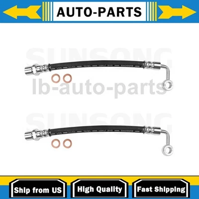 Linha de mangueira de freio externo traseiro 2x para Subaru Baja 2.5L 2003-2006 - Imagem 1 de 4