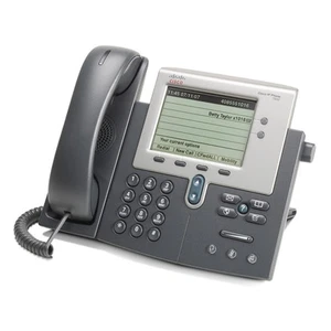 CISCO IP PHONE TELEFONO POE 7942 7942G AZIENDALE UFFICIO A CORNETTA VOIP - Bild 1 von 4