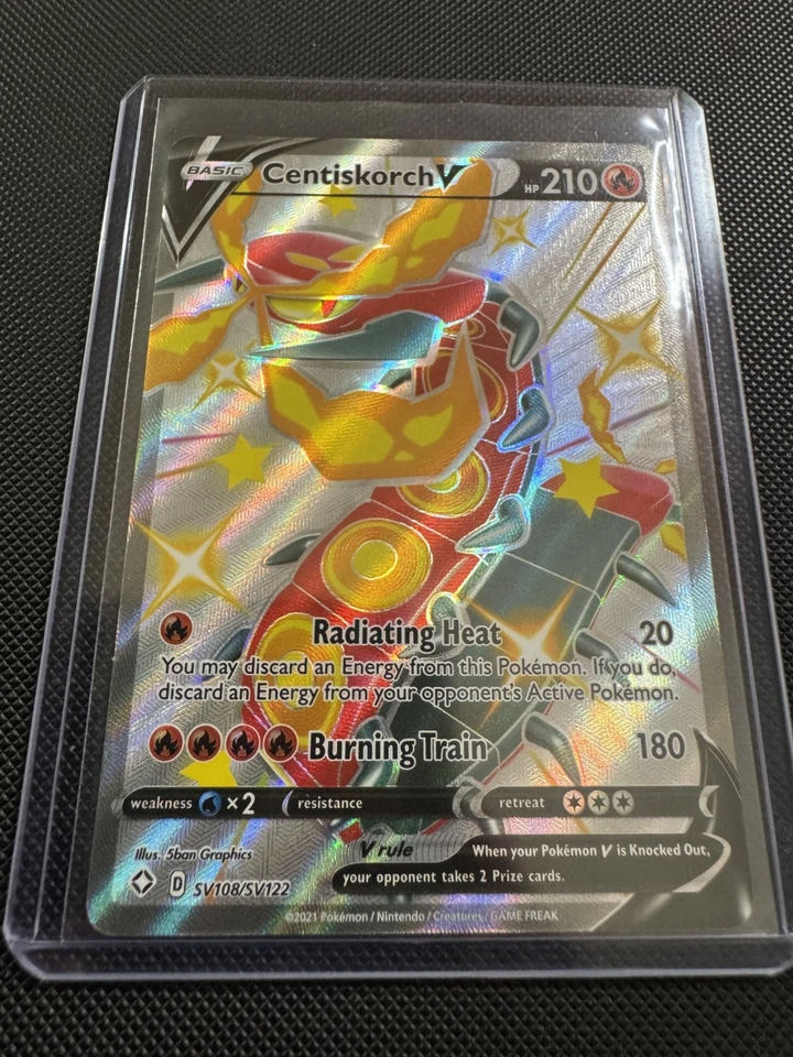 Pokémon TCG Pokémon Centiskorch V Centiskorch Shiny Holo Rare Holo - Image 1 of 1