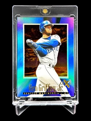 1997 Skybox EX 2000 KEN GRIFFEY JR HOLO Acetate #40 BLUE E-X🔥RARE SSP🔥SHARP🔥 - Image 1 of 4