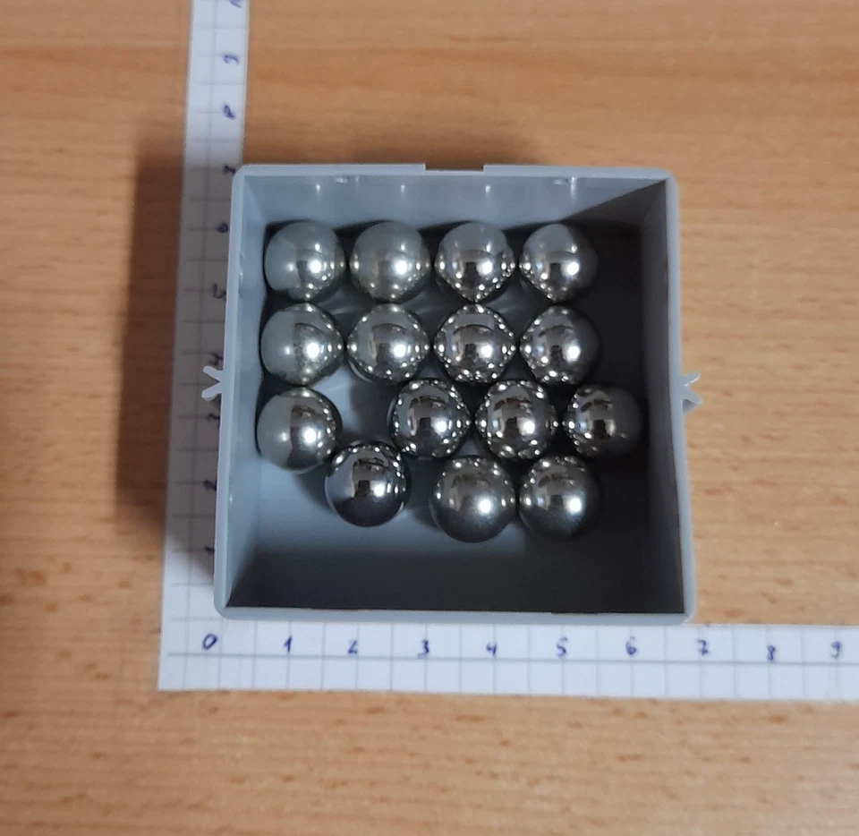 Fischertechnik Dynamic 15 Stück Stahlkugel  144262 Bieten macht Spaß - Bild 1 von 1