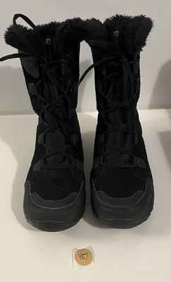 Columbia 1554171 Ice Maiden II Women Waterproof Winter Boots - Size 8M - Black - Image 1 of 4