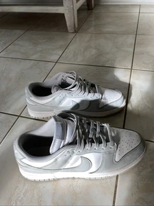 Men’s “Gray fog” Nike dunk lows - Size 10.5 Good condition - Picture 1 of 7