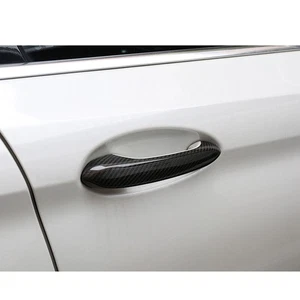 Real Carbon Fiber Exterior Door Handle Cover for Toyota GR Supra A90 2019-2022 - Picture 1 of 5