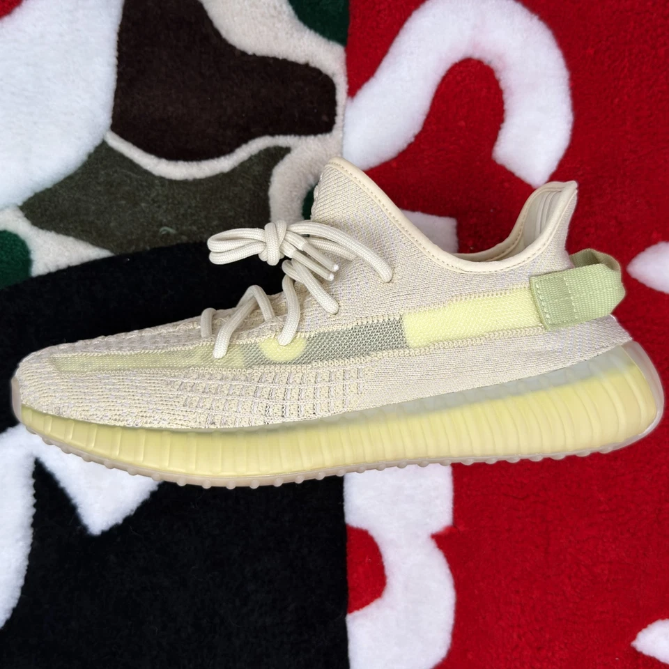 Talla 9 - Adidas Yeezy Boost 350 V2 Lino *LIGERAMENTE USADO* Foto 1 de 4