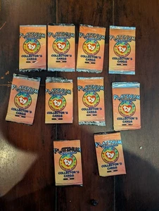 Tarjetas de coleccionista TY Beanie Babies membresía platino paquetes de 10 - Imagen 1 de 2