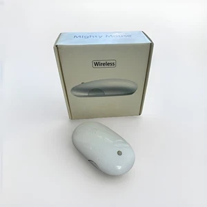 Apple Mighty Mouse A1197 2006 MB111LL/A Wireless Bluetooth Mac In Original Box! - Picture 1 of 8