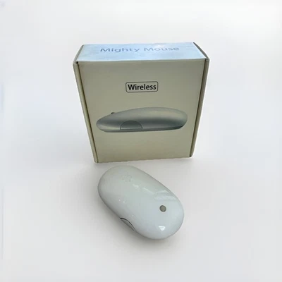 Apple Mighty Mouse A1197 2006 MB111LL/A Wireless Bluetooth Mac In Original Box! - Image 1 of 4