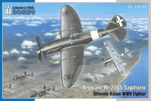 SPECIAL HOBBY REGGIANE RE.2005 SAGITTARIO “ULTIMATE ITALIAN WWII FIGHTER” – SH48 - Imagen 1 de 3