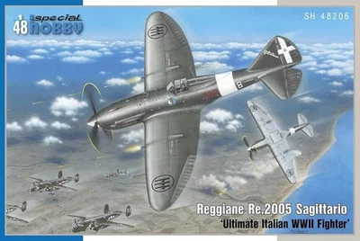 SPECIAL HOBBY REGGIANE RE.2005 SAGITTARIO “ULTIMATE ITALIAN WWII FIGHTER” – SH48 - Immagine 1 di 3