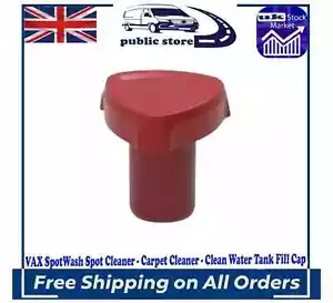 VAX SpotWash Spot Cleaner - Carpet Cleaner - Clean Water Tank Fill Cap - Picture 1 of 3