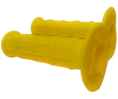 Universal Waffle Motorcycle Dirt Bike Pit Grips 7/8" 22mm Handlebar - Image 1 of 4