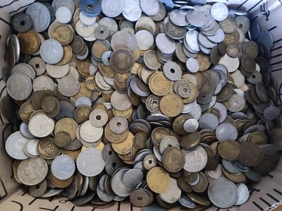 4,5 kilos de pièces de monnaie française - Photo 1/2