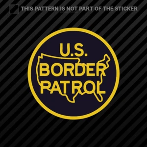 US Border Patrol Sticker Self Adhesive Vinyl immigration homeland security - Picture 1 of 1