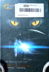 Cougar Motor H11/H8 LED Headlight Kit Bulbs 6000K Cool White (Pair) - Picture 1 of 5