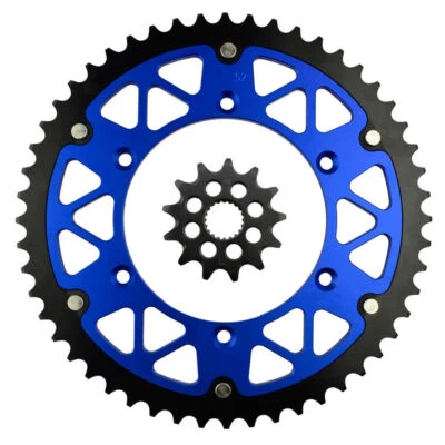 52T Rear 13T Front Sprocket Kit For Yamaha YZ250F WR250F YZ1 YZ125 T/V/W/X 05-19 - Image 1 of 4