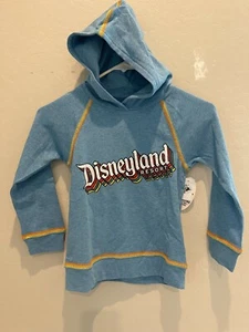 NWT Disney Parks Disneyland Resort Retro Pullover Hoodie For Boys SZ XS - Picture 1 of 1