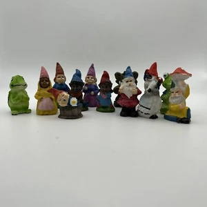 112 verschiedene Miniatur Gartenzwerge & andere ~ 15 Sorten Feengärten Basteln - Bild 1 von 10