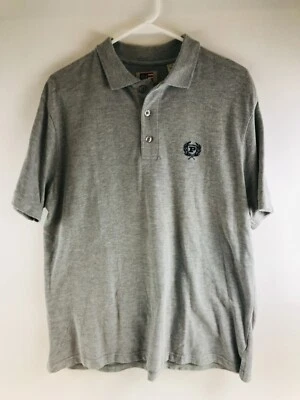 Camisa Polo Phat Farm Para Hombre Talla Grande Gris Manga Corta Logo Cuello Foto 1 de 4