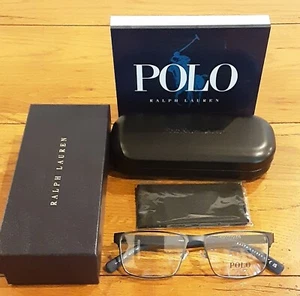 Polo Ralph Lauren OPH 1215 Eyeglass 9307 Dark Gunmetal Frames 56/17/150 Optical - Picture 1 of 11