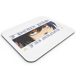 Tapis de Souris Blague J'Peux Pas J'ai Manga L Japon Anime Manga Classique Fan - Photo 1/2