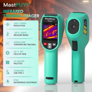 Professional Thermal Imaging Camera, -20℃~550℃ High-Resolution Infrared Imager - Picture 1 of 8
