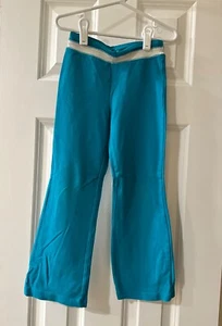 The Children’s Place Teal Flared Leggings Yoga Pants Size 5 - Picture 1 of 3
