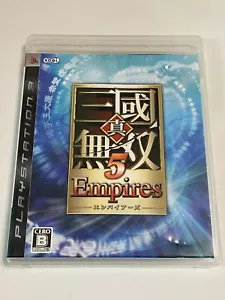 Shin Sangoku Musou 5 Empires Koei Sony PlayStation 3 Japanese P3 JP Japan import - Picture 1 of 7