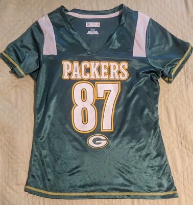 Camiseta deportiva de los Green Bay Packers 87 Jordy Nelson - para mujer talla pequeña Foto 1 de 4