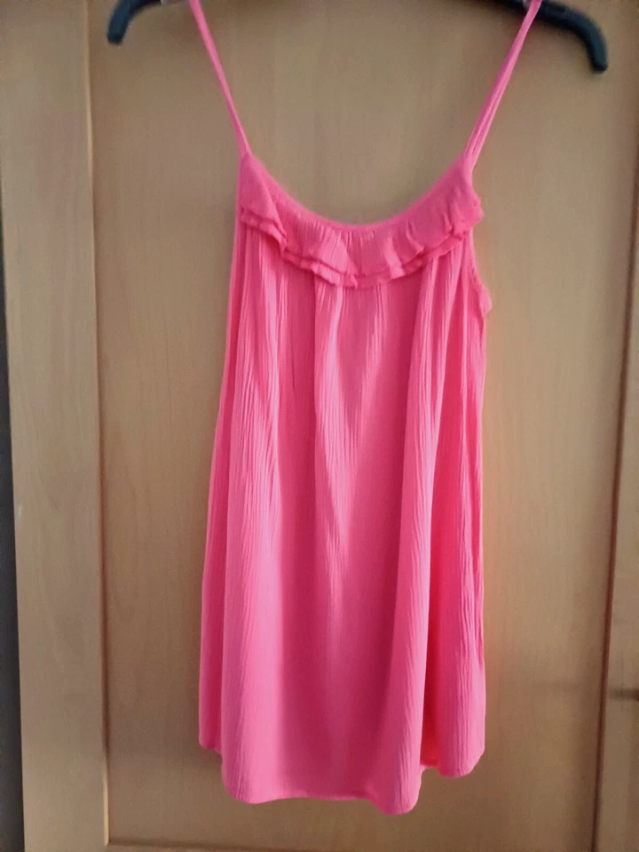 TU Girls Age 12 years Coral Pink Crepe Style Top - Image 1 of 1