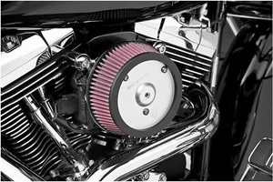 FILTRO ARIA BIG SUCKER NESS HARLEY DAVIDSON SOFTAIL DYNA ROAD KING ELECTRA GLIDE - Bild 1 von 12
