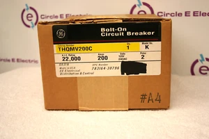 Interruptor atornillado GE General Electric TQHMV200C *SELLADO* TQHMV200 C - Imagen 1 de 2
