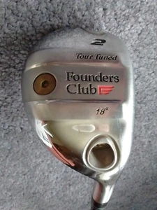 Founders Club TOUR TUNED 18 Degree # 2 Hybrid / Regular Flex Graphite - Picture 1 of 11