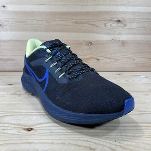 Nike Air Zoom Pegasus 39 Running Shoes Mens 10 Black Hyper Royal Blue DZ4846-001 - Picture 1 of 8