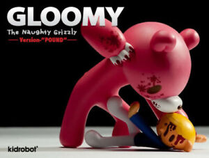 Kidrobot GLOOMY BEAR URBAN VINYL ART FIGURE dunny janky pop anime kaiju kawaii