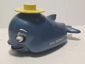 Vintage OK Toys Sea World Theme Park Hong Kong Whale Japan Friction Toy Plastic - Picture 1 of 13