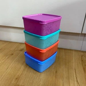 Tupperware snowflake square round 400ml - Picture 1 of 5