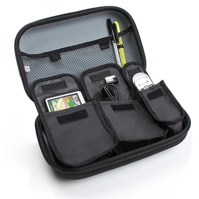 USA GEAR Hard Shell 11 Electronics Carrying Case - Black - Image 1 of 4