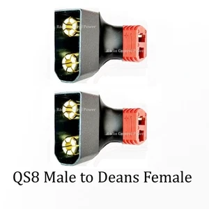 Adaptadores RCP-QS8 (2) QS8 macho a hembra sin cable 10 AWG - Imagen 1 de 15
