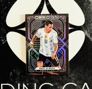 2021-22 Panini Obsidian Soccer - Di Maria Electric Etch Purple /30 - Argentina - Bild 1 von 2
