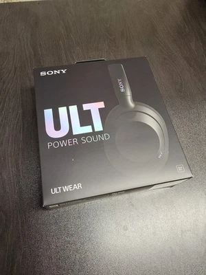 Fones de ouvido Sony ULT WEAR sem fio cancelamento de ruído - Preto WHULT900N/B - Imagem 1 de 3