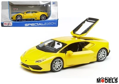 Lamborghini Huracan Coupè Yellow/Giallo Die Cast 1/24 Maisto #31509 - Immagine 1 di 4