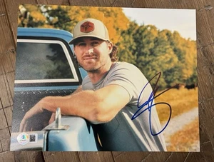 Riley Green Country Music Star Autographed Signed 8x10 Photo Beckett BAS - Picture 1 of 3