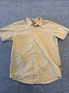 Patagonia Go To Shirt Short Sleeve Mens M Button Up Tan 52690 Pocket KE4 - Picture 1 of 5