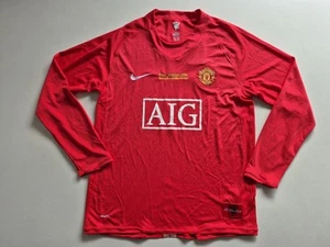 Manchester United 2008 Champions League jersey shirt football soccer L BNWT - Picture 1 of 14