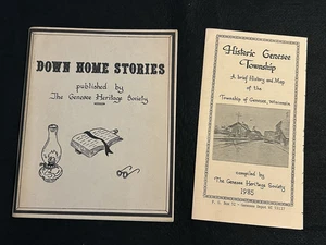 1985 PB Down Home Stories & brief History Genesee Wisconsin (Waukesha County) - Imagen 1 de 9