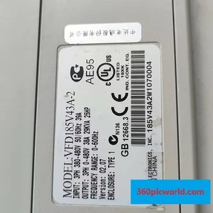 1PC For  Delta VFD185V43A-2 Used - Picture 1 of 2
