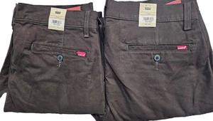 Levi's Men's XX Chino Trouser Standard Taper Stretch Brown Trouser W34 W36 - Picture 1 of 5