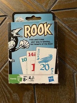 ROOK Juego Familiar de Cartas Edades 8+ Hasbro Caja Abierta Tarjetas Selladas e Instrucciones Foto 1 de 4